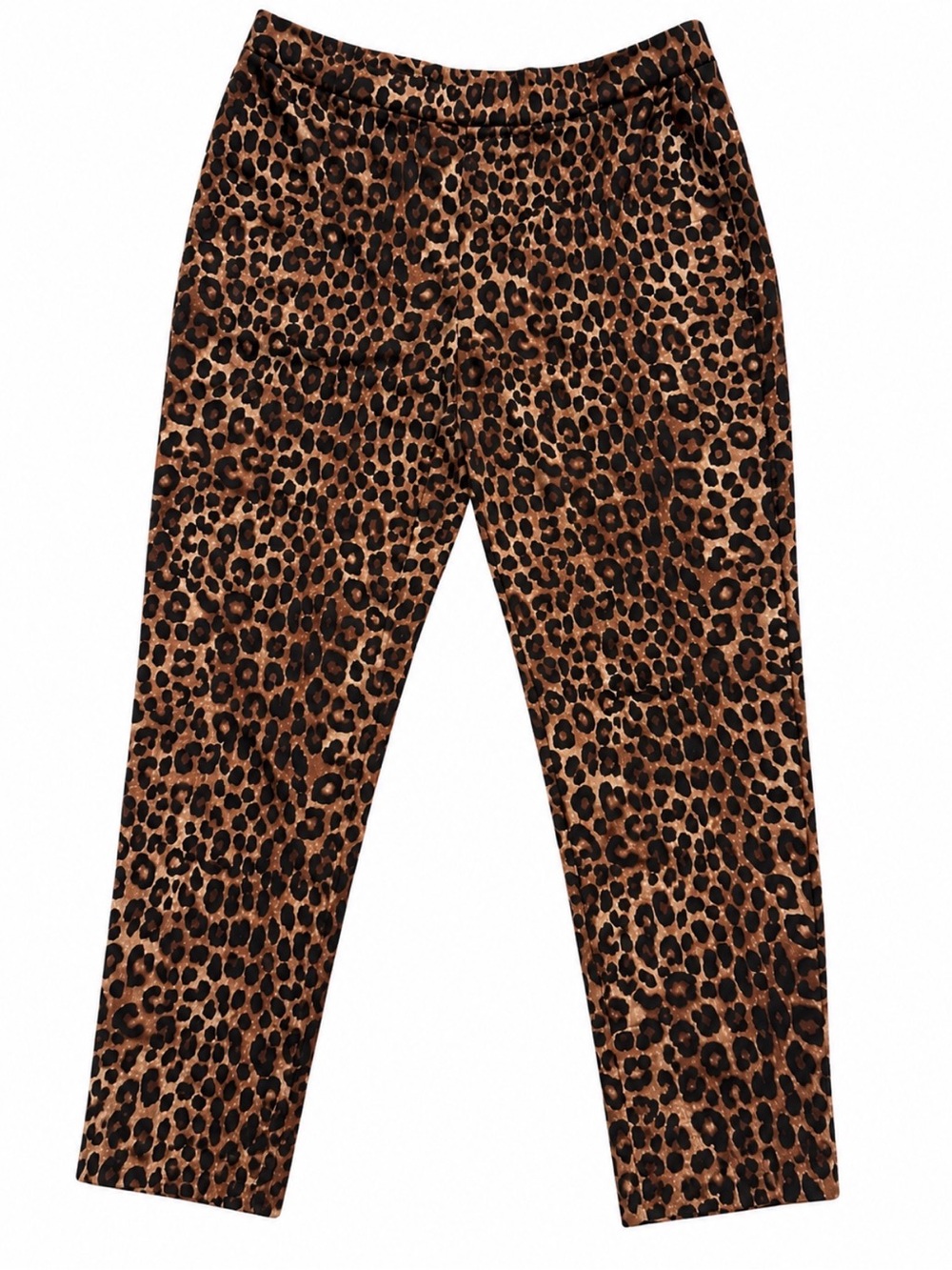 Michael Kors Leopard Print women  pants - Brown Animal Spot